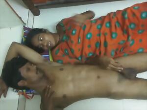 Indian desi dominate ultra-cute breast-feed lustful mating